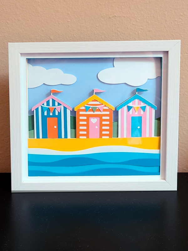 Beach Huts closeup